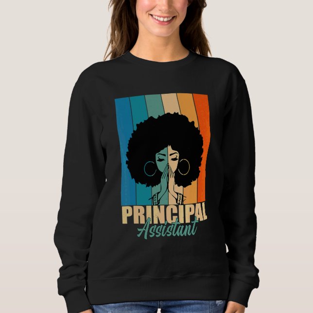 Moletom Assistente Principal Afro-Cargo Colaborador V (Frente)