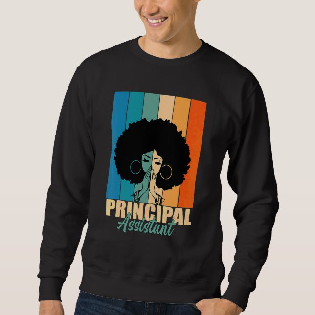 Moletom Assistente Principal Afro-Cargo Colaborador V (Frente)