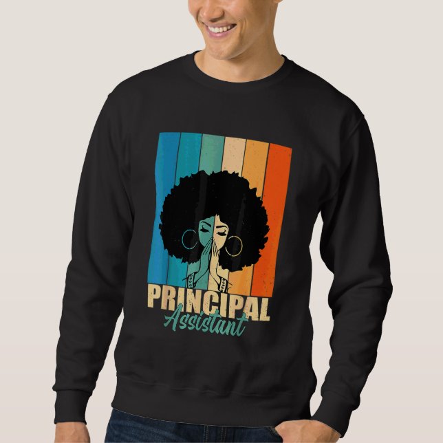 Moletom Assistente Principal Afro-Cargo Colaborador V (Frente)