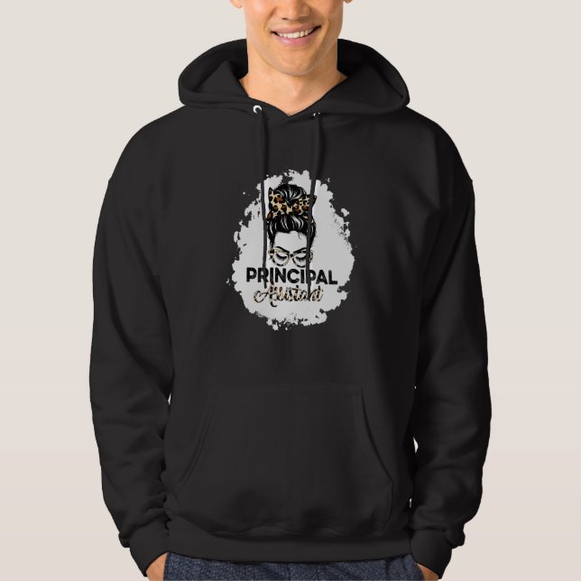 Moletom Assistente Principal Messy Bun Bleached School (Frente)