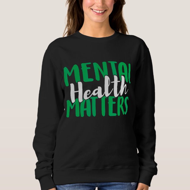 Moletom Assuntos de Saúde Mental (Frente)