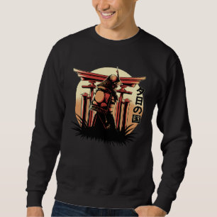 Moletom Assustador lutador samurai japonês asiático assust