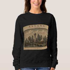 Moletom Astana | Vintage Travel City Design