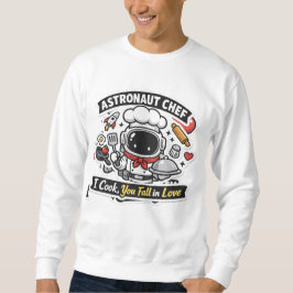 Moletom Astronaut Chef – Love Is My Secret Ingredient 🚀🍳