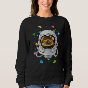 Moletom Astronauta Animal Profundo No Espaço Pássaro Cosmi