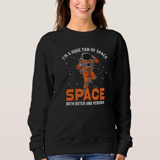 Moletom Astronauta Astronomia Sistema Solar Espaço Sideral (Frente)