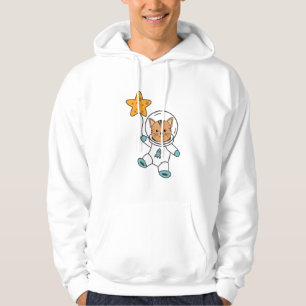 Moletom Astronauta Cat Planet Moon Star Space