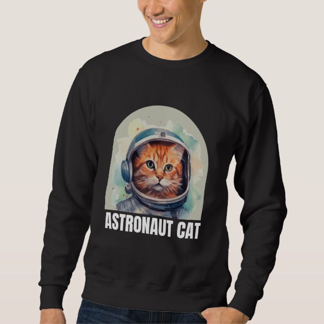 Moletom Astronauta Cat Sweatshirt (Frente)