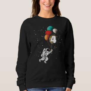 Moletom Astronauta de 4 anos, Astronauta de 4 anos, 4 dias