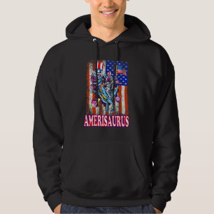 Moletom Astronauta Dinossauro 4 De Julho Meninos Amerisaur