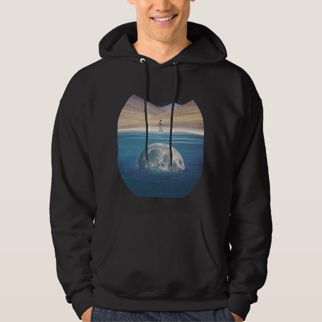 Moletom Astronauta do Solitário Sunken Moon (Frente)