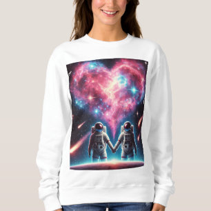 Moletom Astronauta feminino ama blusa-blá-blá