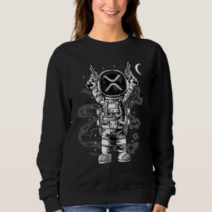 Moletom Astronauta Ripple Coin Xrp Para O Token De Cripto