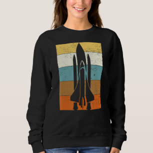 Moletom Astronauta Science Ficage Navio espacial Vintage