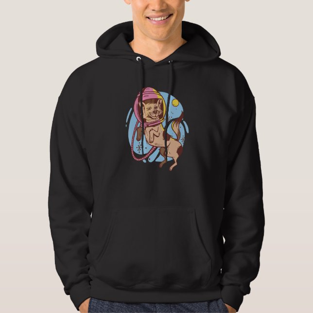 Moletom Astronauta Spacedog Space Canine (Frente)