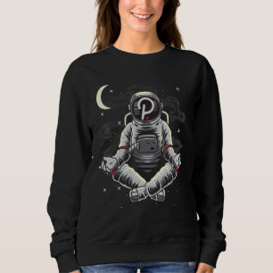 Moletom Astronauta Yoga Polkadot Coin To The Moon Crypt