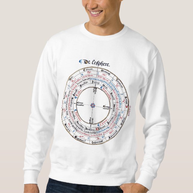 Moletom Astronomia por Alquimia Medieval (Frente)