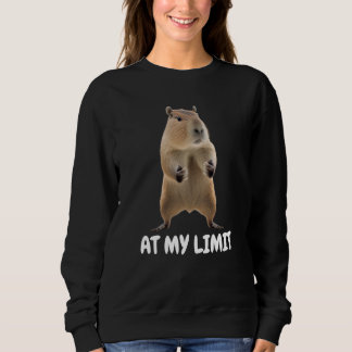 Moletom At My Limit Angry Capybara