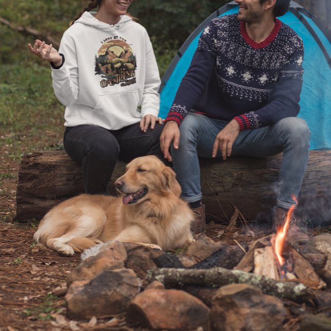 Moletom Ataque ao ar livre, cão pai de aventura mãe (Criador carregado)