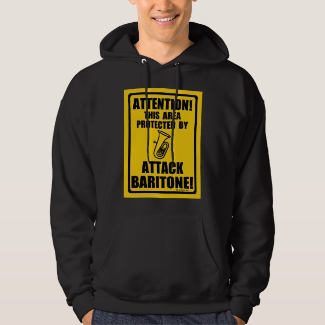Moletom Ataque Baritone Hoodie (Frente)