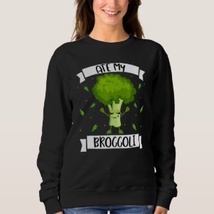 Moletom Ate My Broccoli Vegetarian Broccoli Vegan