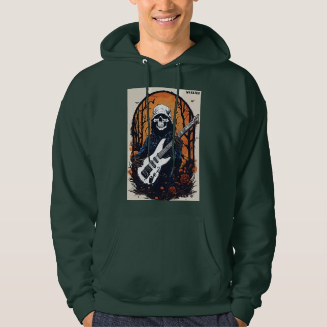 Moletom "Até você estar Morto: Tee de Violão Maldito" (Frente)