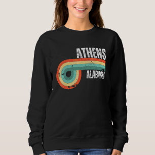 Moletom Atenas Cidade Alabama Estado Antigo Retro Lembranç