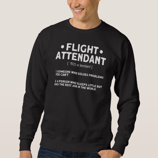 Moletom Atendedor de Voo de Definição (Frente)