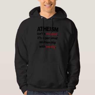 Moletom Atheism Isn't A Religion It's A Personal Relations