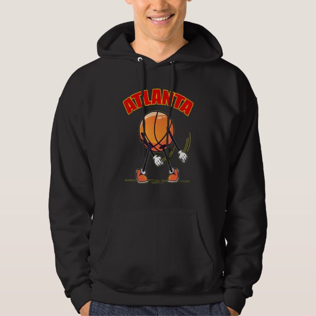 Moletom Atlanta - B-Ball City Georgia State Dab (Frente)