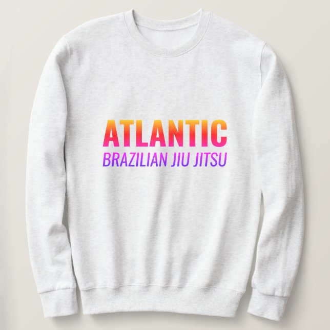 Moletom Atlantic Jiu Jitsu Sweatshirt (Frente do Design)