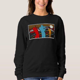 Moletom Atleta Esportivo de Inverno de Biatlo Esquiador de