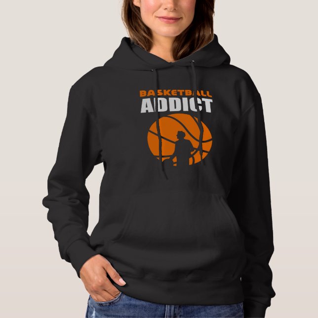 Moletom Atleta Viciado em Basquete (Frente)