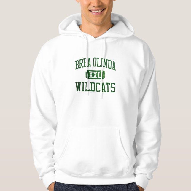 Moletom Atletismo dos Wildcats de Brea Olinda (Frente)