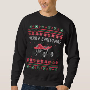 Moletom ATV 4 Wheler Ugly Christmas Sweater