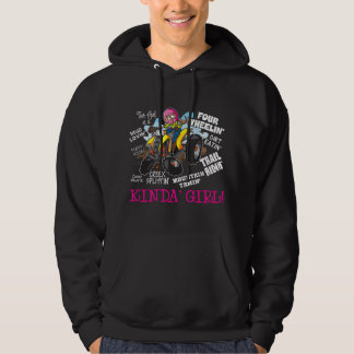 Moletom ATV Four Wheeler Off Road Trail Riding Kinda Girl