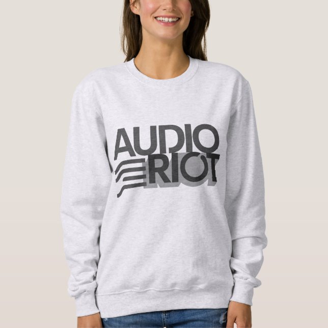Moletom Audio Riot Time to Audio Quiet Sweatshirt Women (Frente)