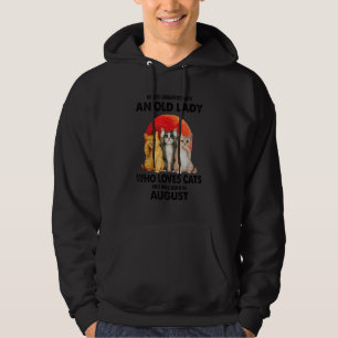 Moletom August Nunca Subestime Uma Velha Que Ama C