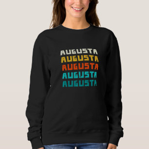 Moletom Augusta Georgia Vintage Ga Coleção Retro Americana