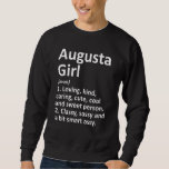 Moletom AUGUSTA GIRL GA GEORGIA Funny City Home Gift<br><div class="desc">GIRL GA GEORGIA Funny City Home Roots Gift Sweatshirt.</div>