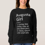 Moletom AUGUSTA GIRL GA GEORGIA Funny City Home Gift<br><div class="desc">GIRL GA GEORGIA Funny City Home Roots Gift Sweatshirt.</div>