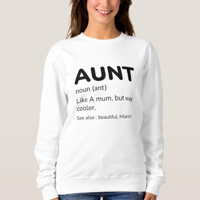 Moletom Aunt Noun (Frente)