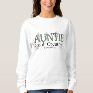 Moletom Auntie Cool Creative Compelling Quote
