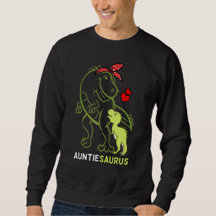 Moletom Auntiesaurus Auntie Tyrannosaurus Dinosaur Baby