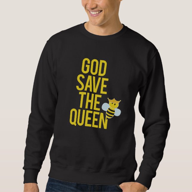 Moletom Auricista Deu Deus Salve A Rainha (Frente)