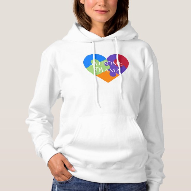 Moletom Ausome Mama Made in USA sweatshirt (Frente)