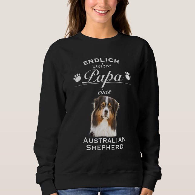 Moletom Aussie Aussie Dog australiano Shepherd (Frente)
