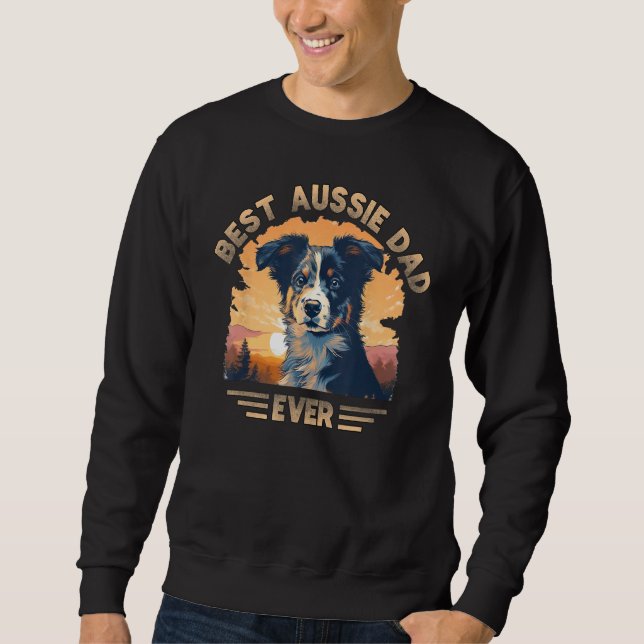 Moletom Aussie DAD Australian Shepherd 1 (Frente)