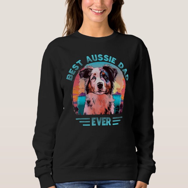 Moletom Aussie DAD Australian Shepherd 2 (Frente)