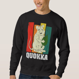 Moletom Austrália Animal Wildlife Aussie Retro Quokka